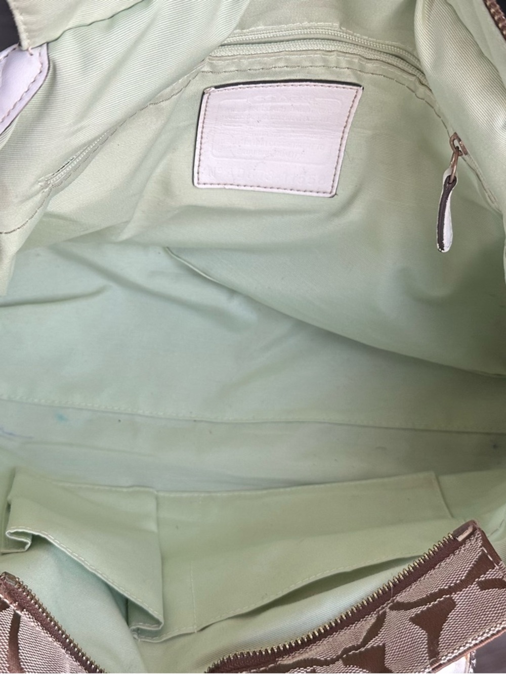 2008 Coach Hampton Madeline Signature Satchel - Vintage - Picture 9 of 12